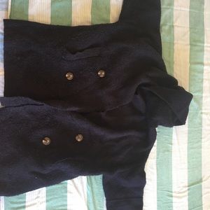 Zara coat , 3/4 sleeves .